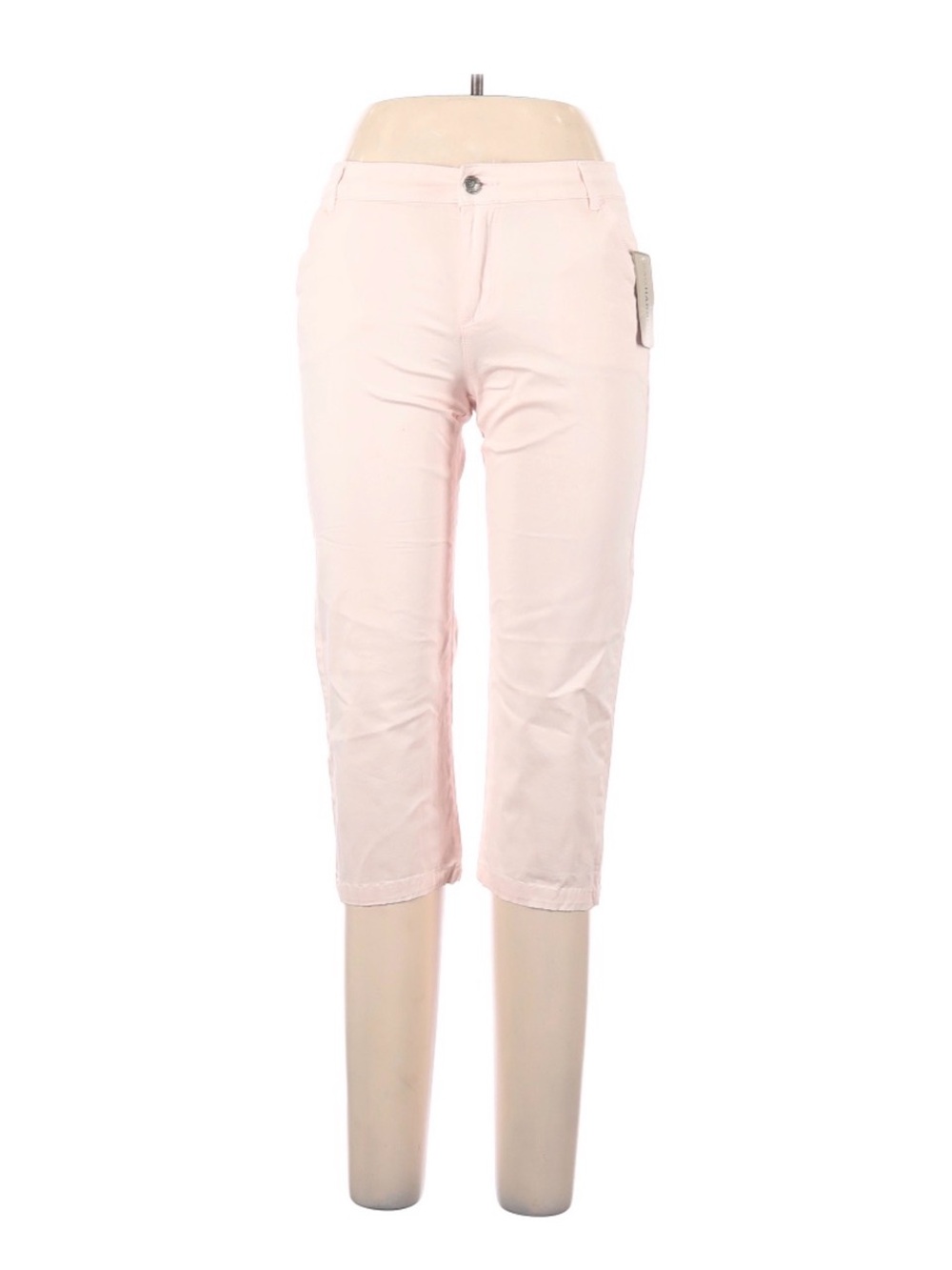 SAG HARBOR Light Pink Cropped Women's Pants NWT